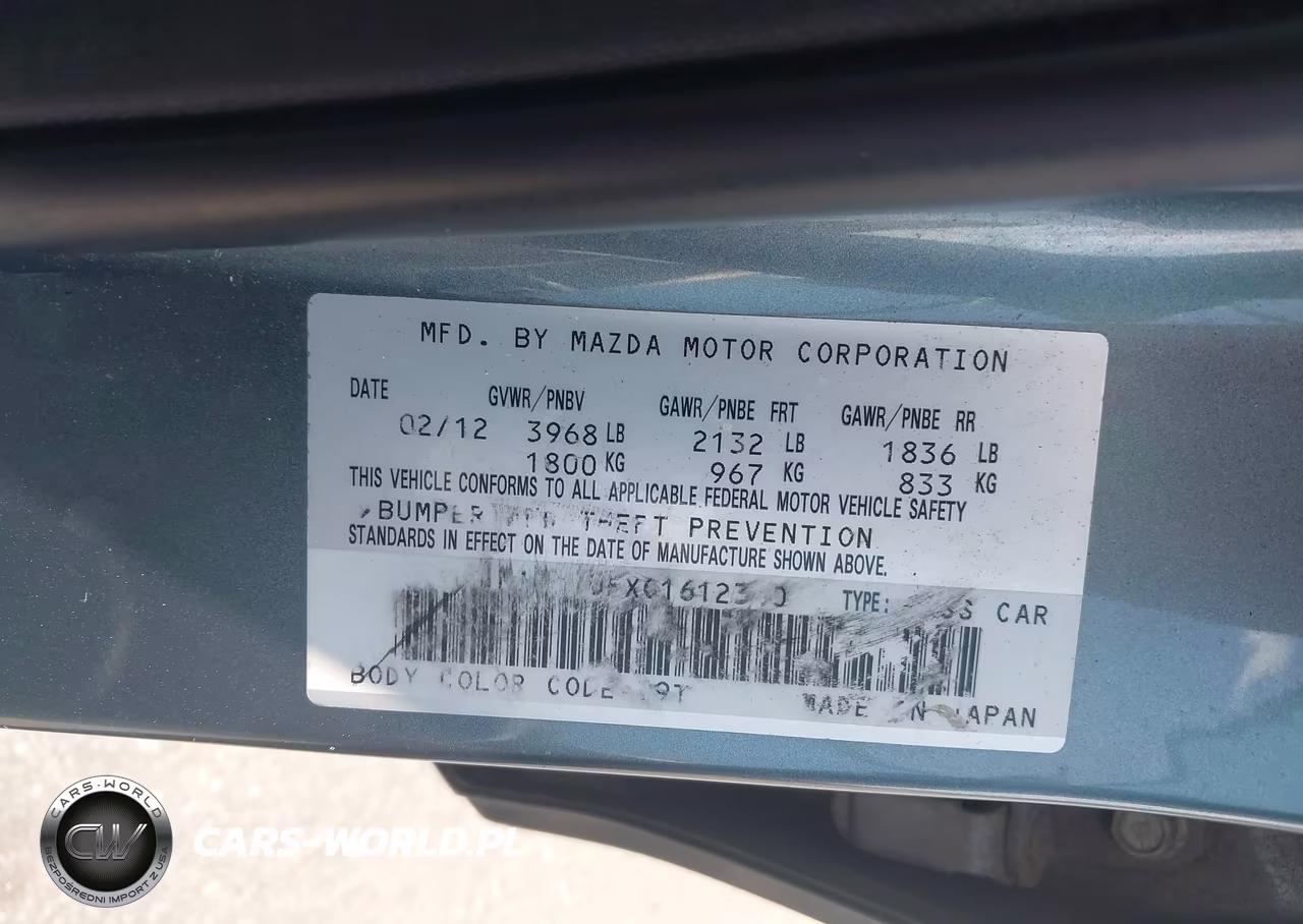2012 Mazda Mazda3 I Sport VIN:JM1BL1UFXC1612340 - 9