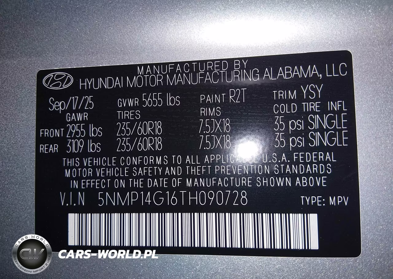 2026 Hyundai Santa Fe Hybrid Se VIN:5NMP14G16TH090728 - 9