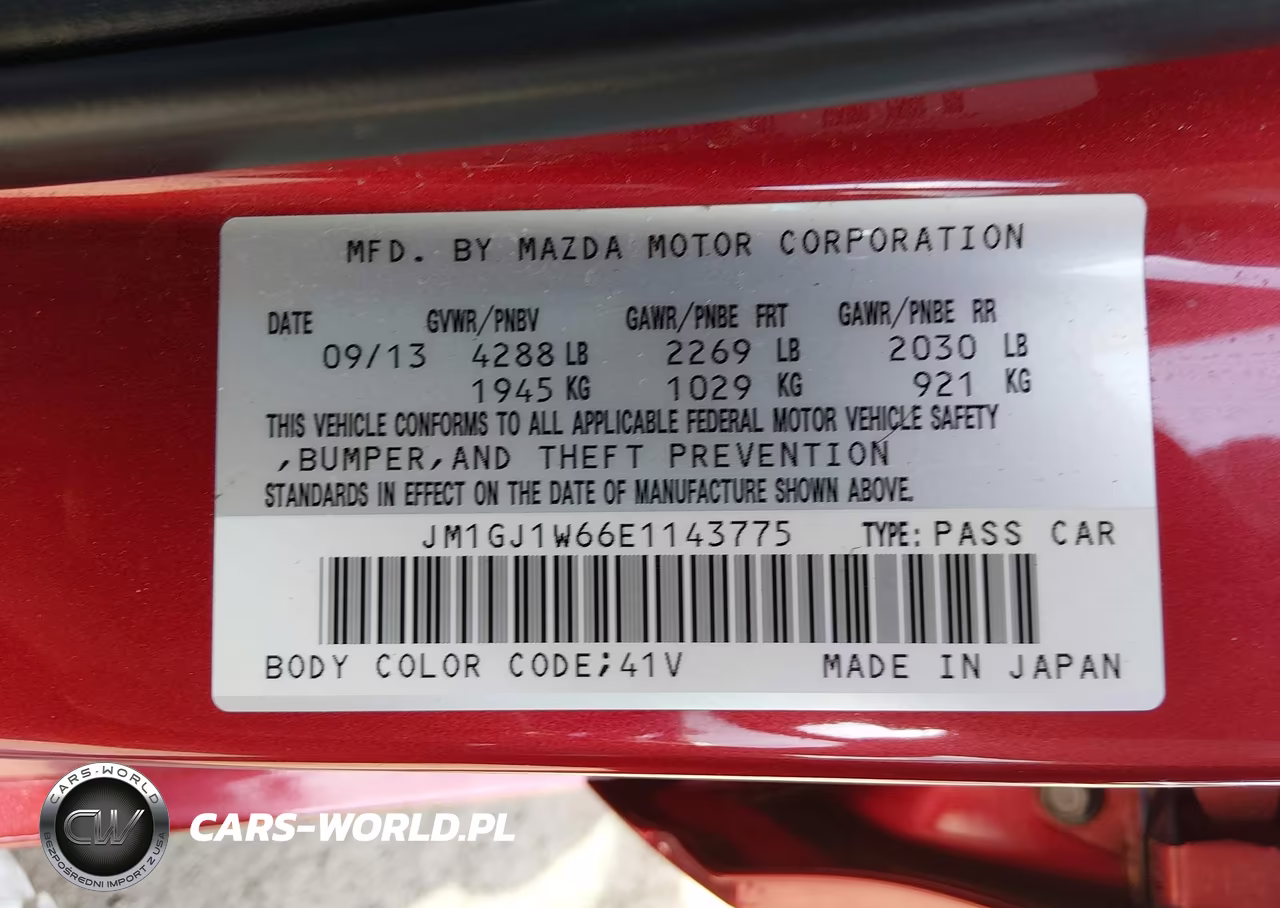 2014 Mazda Mazda6 I Grand Touring VIN:JM1GJ1W66E1143775 - 9