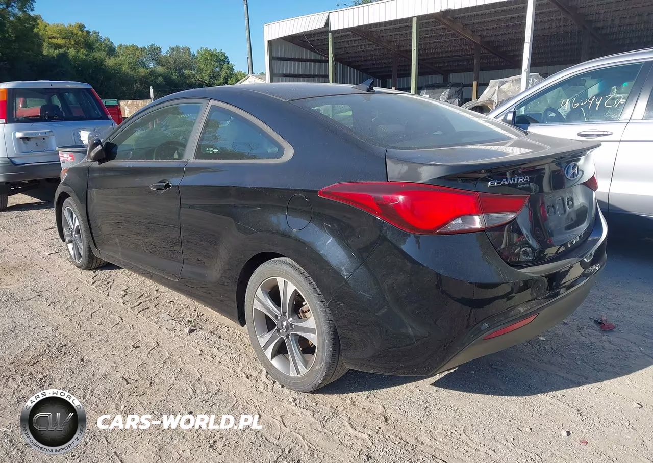 2014 Hyundai Elantra VIN:KMHDH6AH2EU024572 - 3