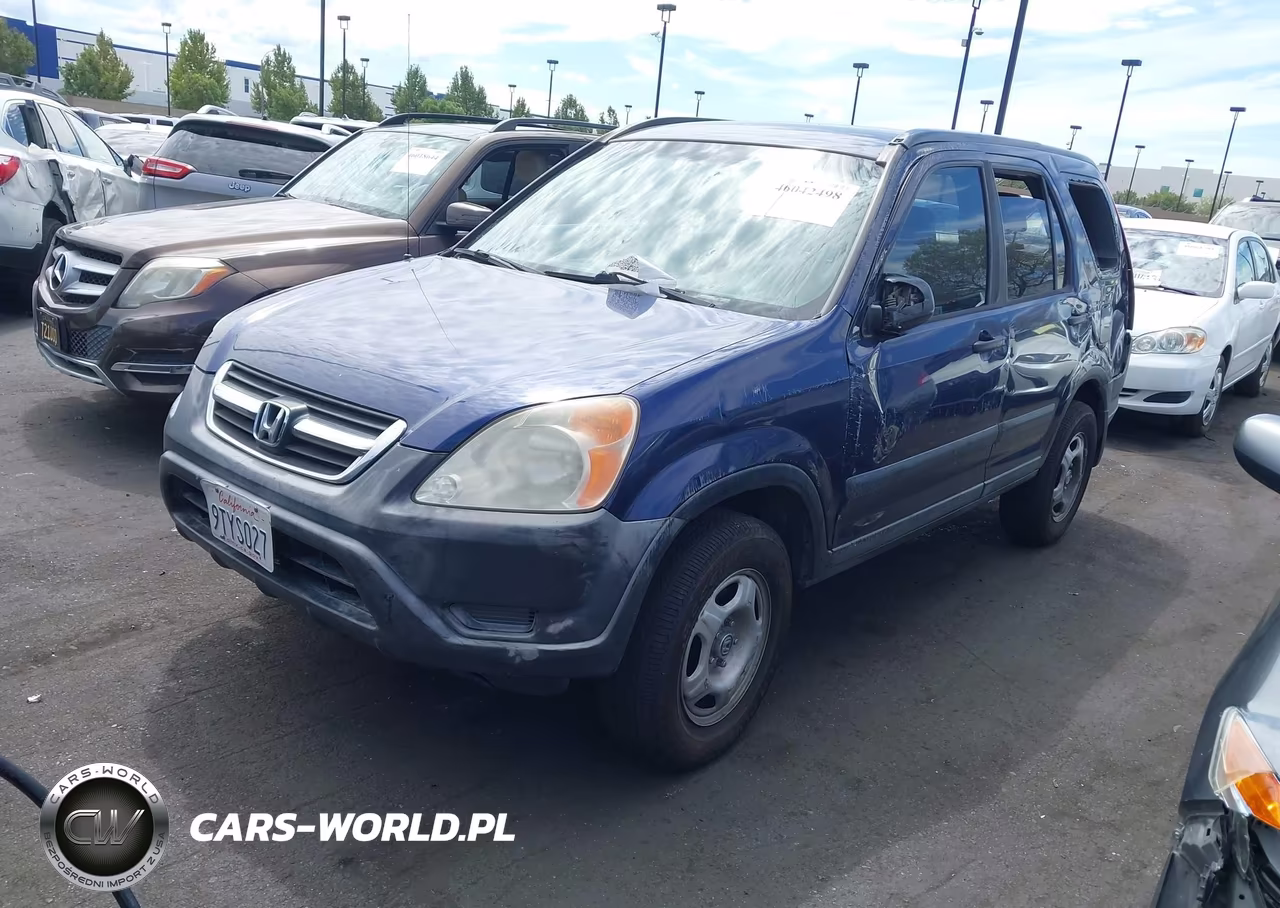 2003 Honda Cr-V Lx VIN:JHLRD68423C009469 - 2