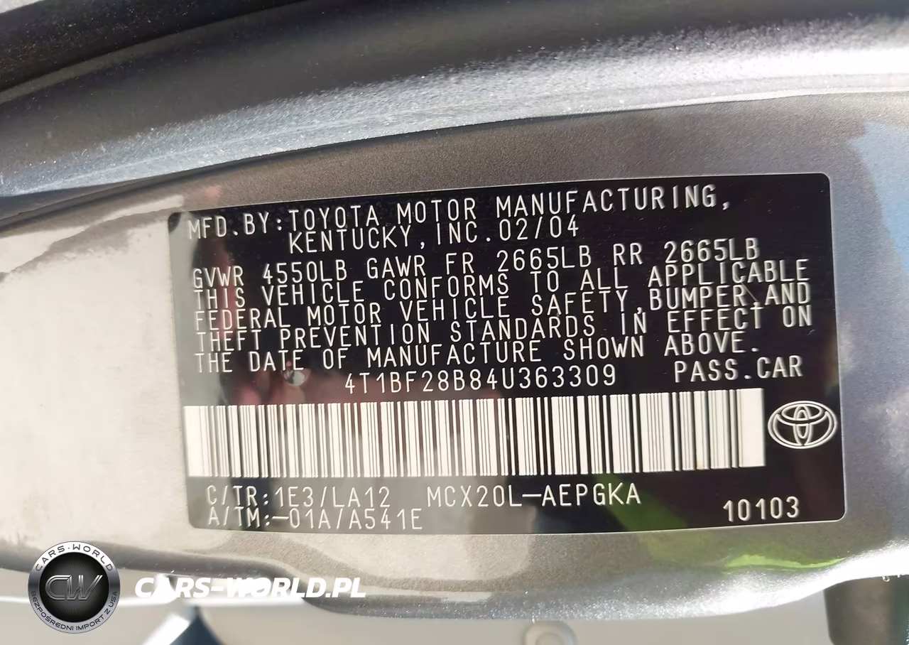 2004 Toyota Avalon Xls VIN:4T1BF28B84U363309 - 9