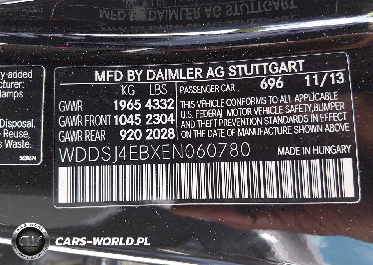 2014 Mercedes-Benz Cla 250 VIN:WDDSJ4EBXEN060780 - 9