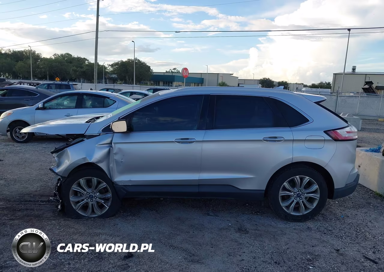 2019 Ford Edge Titanium VIN:2FMPK3K92KBC43411 - 15
