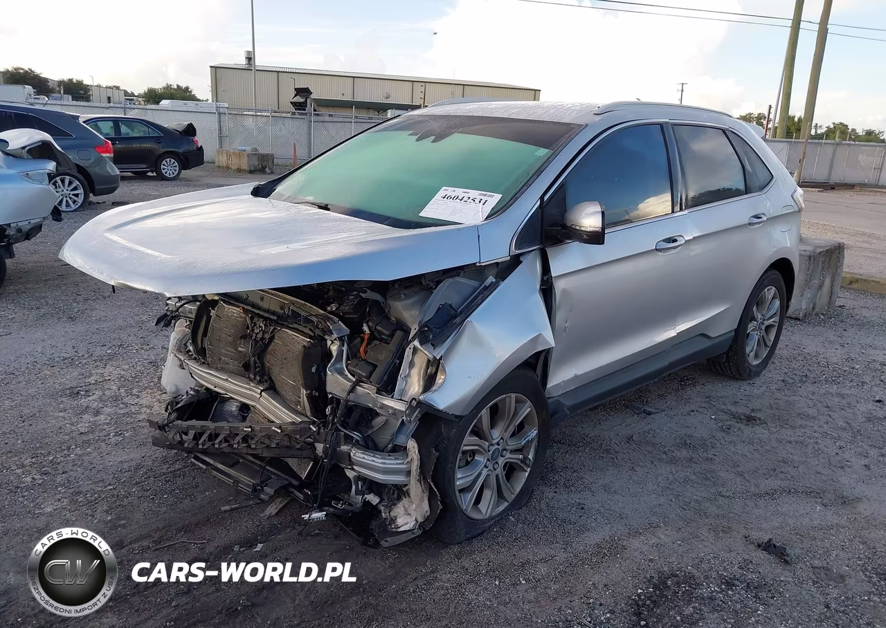 2019 Ford Edge Titanium VIN:2FMPK3K92KBC43411 - 2