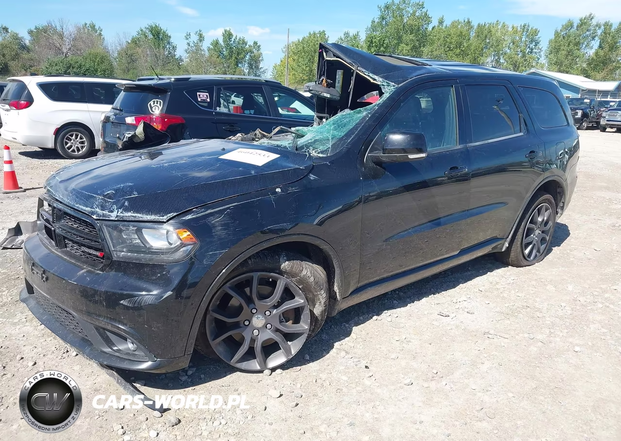 2017 Dodge Durango R-T Awd VIN:1C4SDJCT4HC704074 - 2