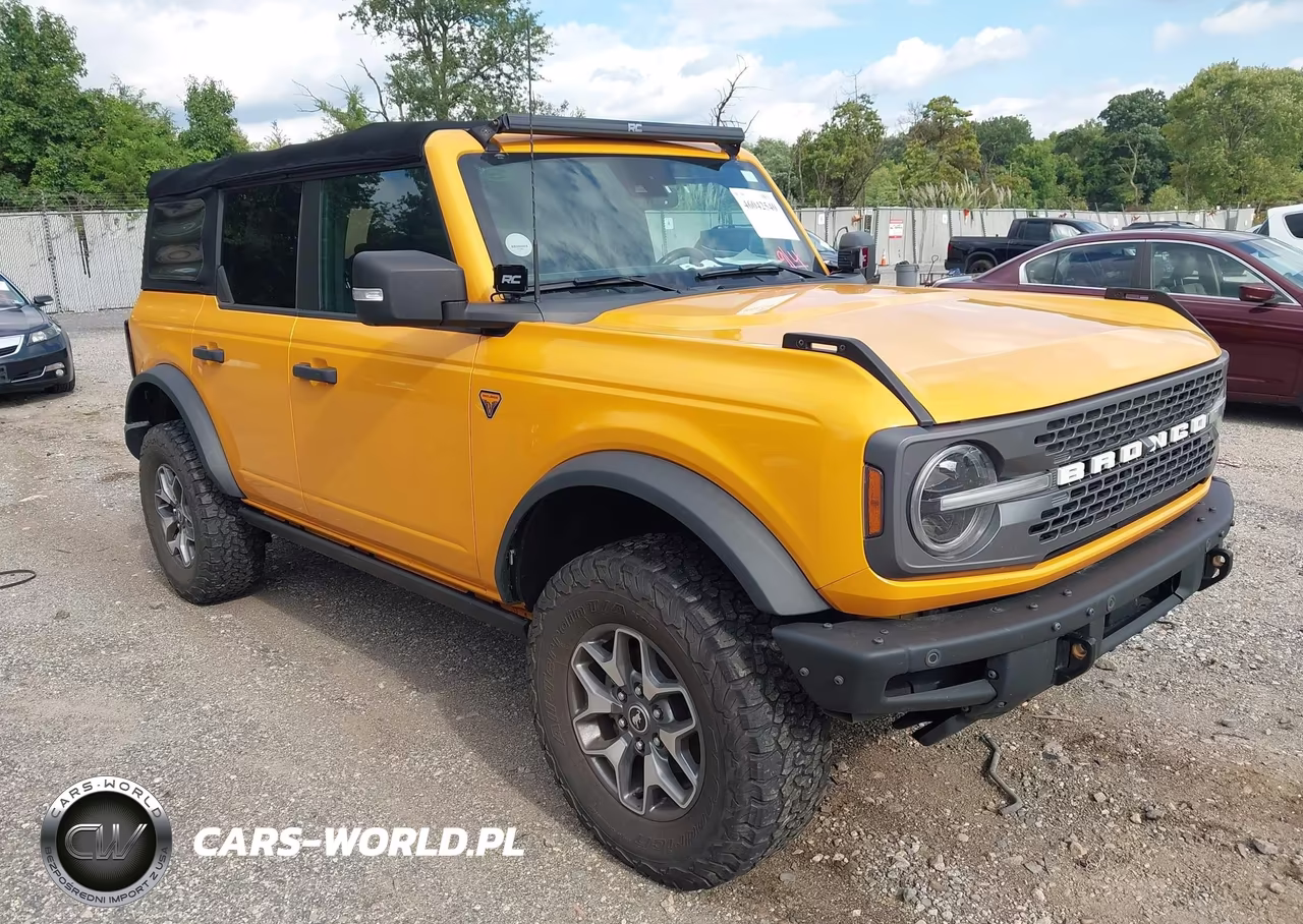 2021 Ford Bronco Badlands VIN:1FMEE5DH8MLA89451 - 1