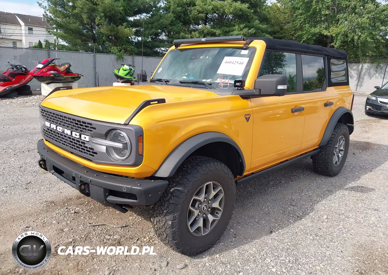 2021 Ford Bronco Badlands VIN:1FMEE5DH8MLA89451 - 2