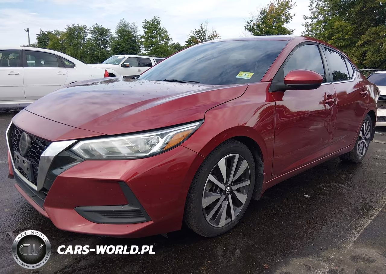 2021 Nissan Sentra Sv Xtronic Cvt VIN:3N1AB8CV1MY241567 - 2