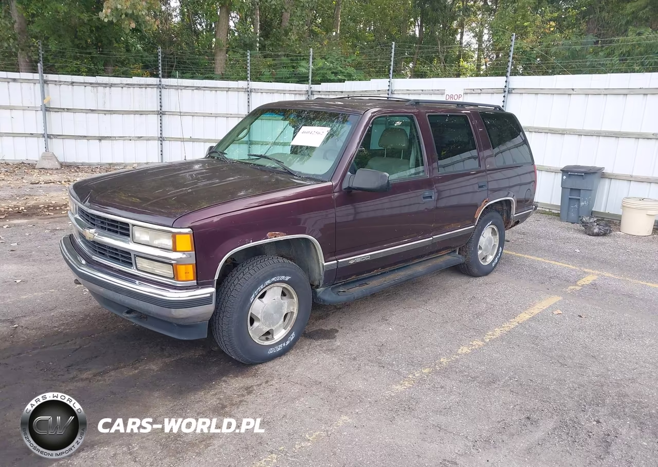 1996 Chevrolet Tahoe K1500 VIN:1GNEK13R8TJ321273 - 2