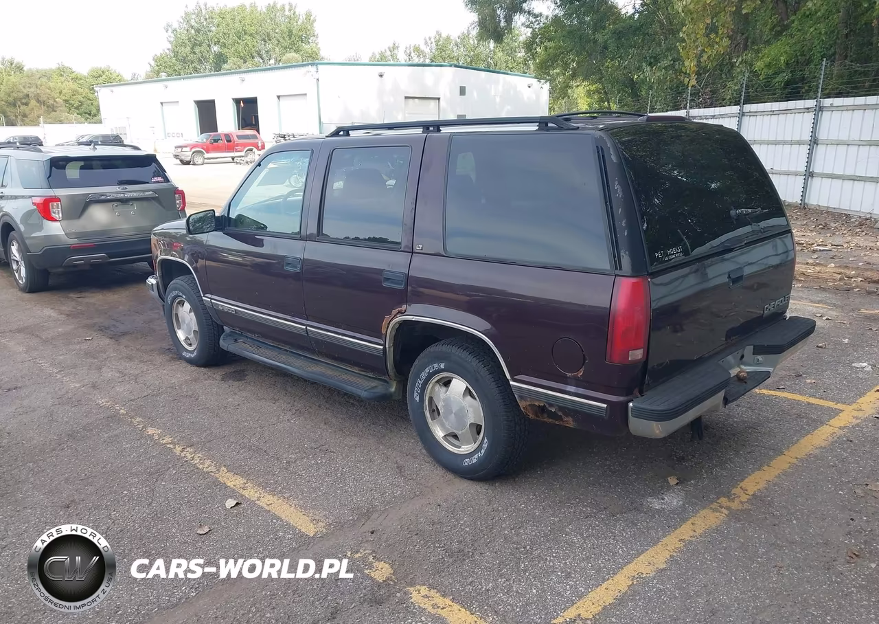 1996 Chevrolet Tahoe K1500 VIN:1GNEK13R8TJ321273 - 3