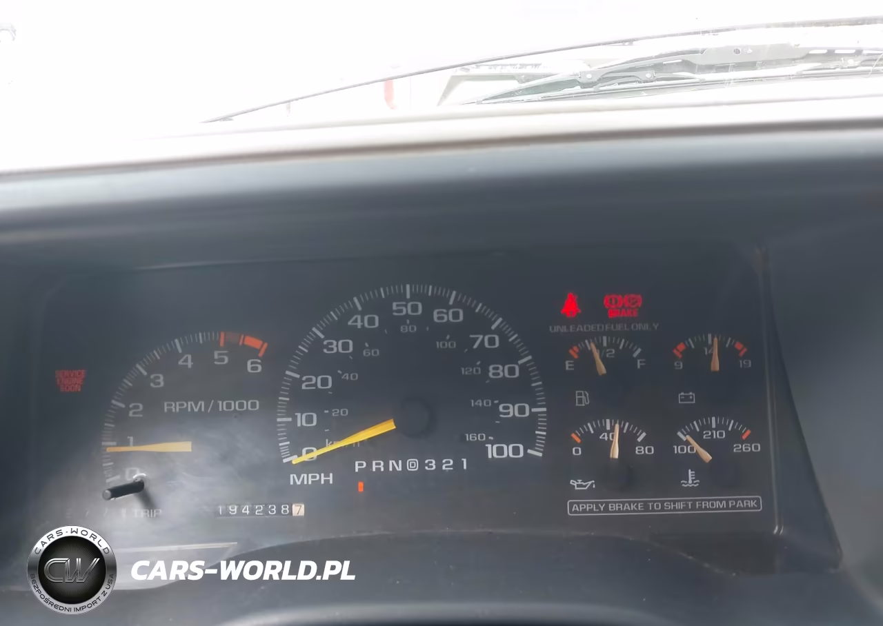 1996 Chevrolet Tahoe K1500 VIN:1GNEK13R8TJ321273 - 7