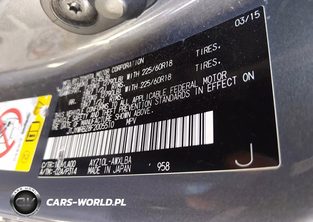 2015 Lexus Nx 300H VIN:JTJYWRBZ8F2005510 - 9