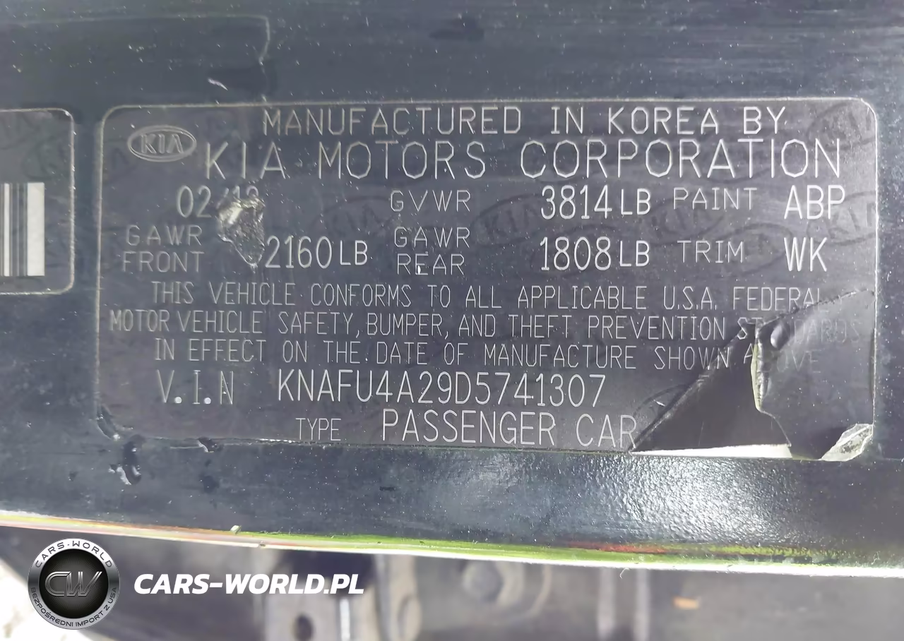 2013 Kia Forte Ex VIN:KNAFU4A29D5741307 - 9