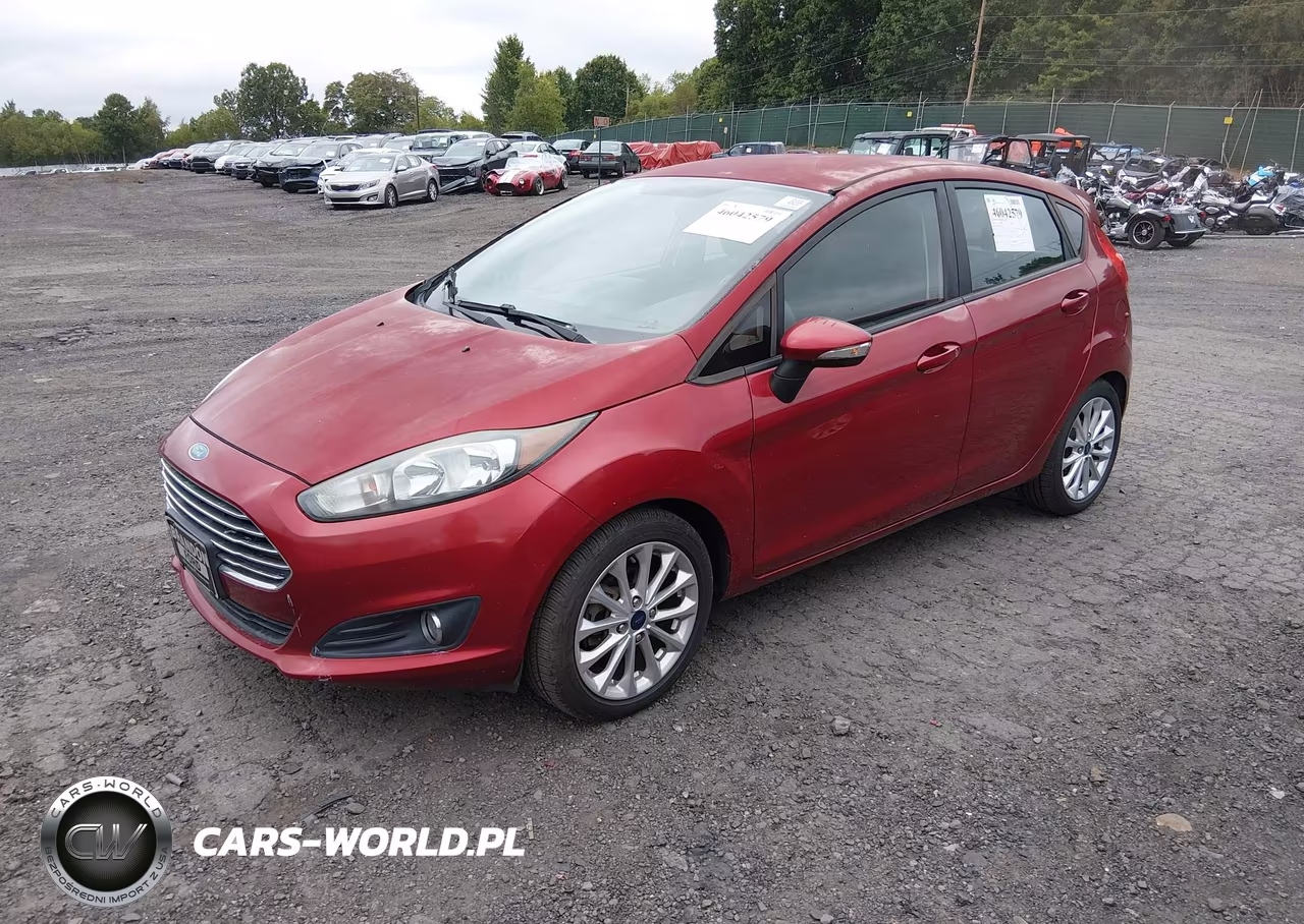 2014 Ford Fiesta Se VIN:3FADP4EJ5EM182553 - 2