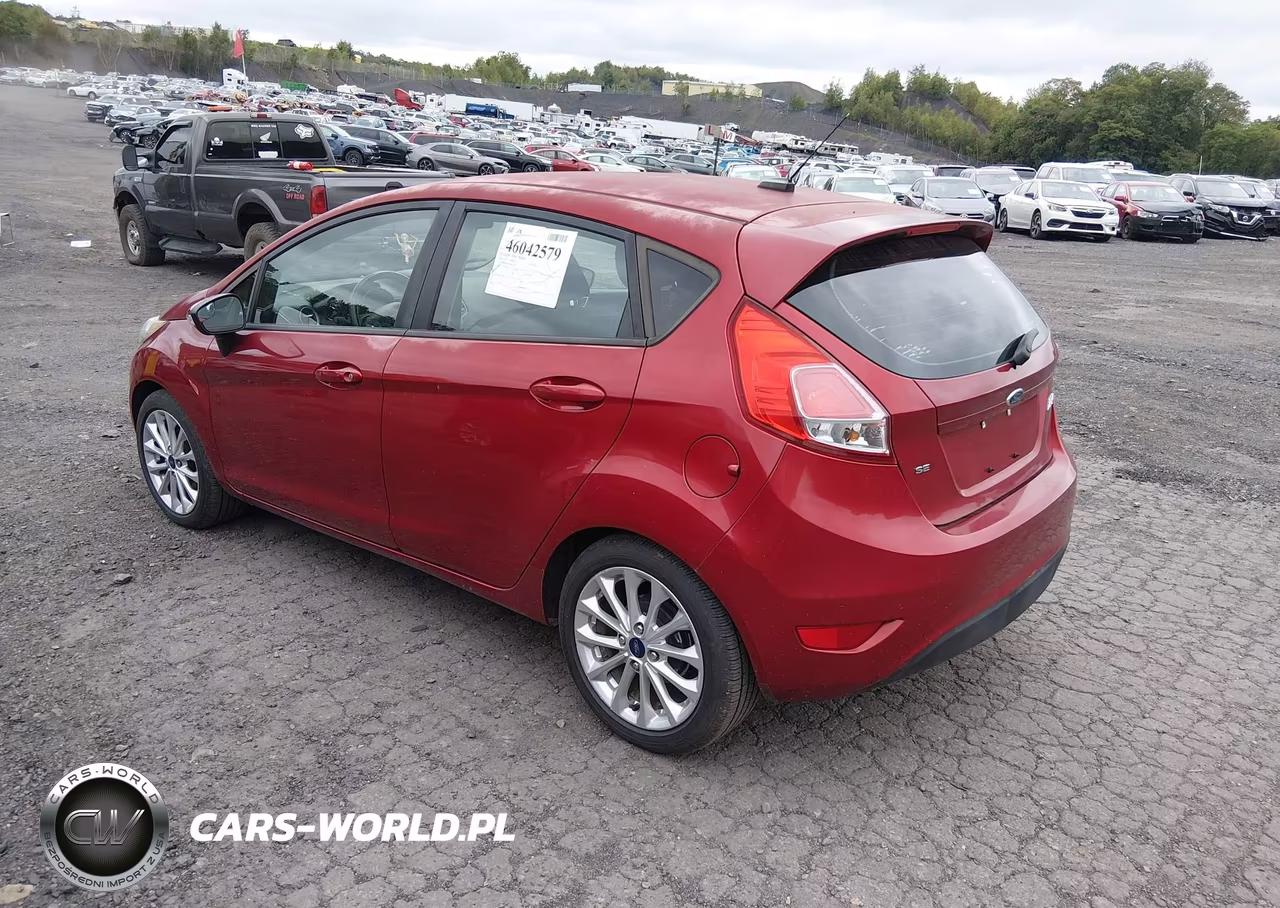 2014 Ford Fiesta Se VIN:3FADP4EJ5EM182553 - 3