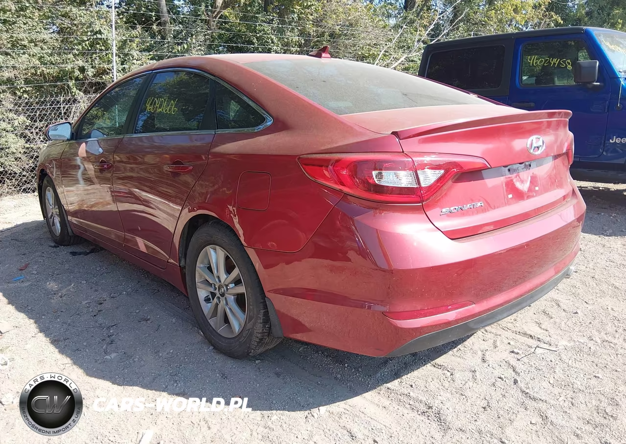 2017 Hyundai Sonata Se VIN:5NPE24AF2HH495262 - 3