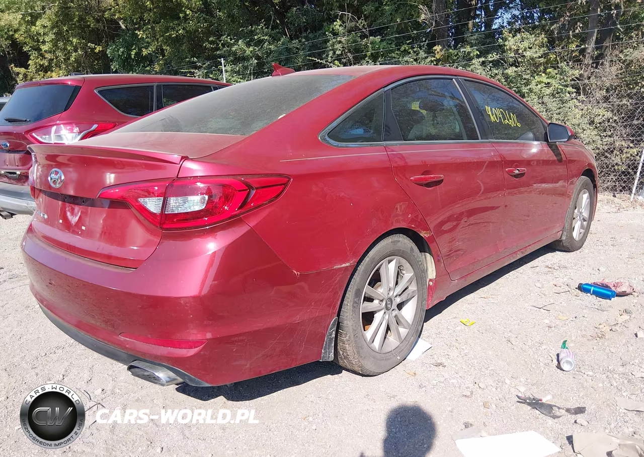 2017 Hyundai Sonata Se VIN:5NPE24AF2HH495262 - 4
