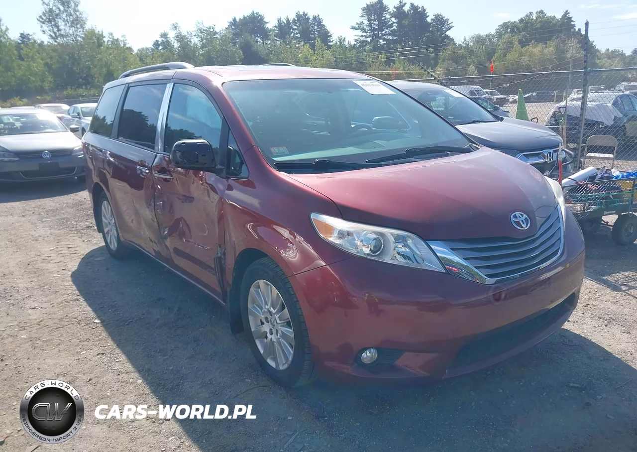 2015 Toyota Sienna Xle 7 Passenger
