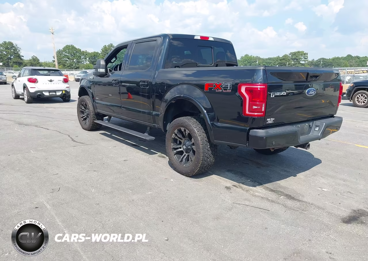2017 Ford F-150 Lariat VIN:1FTEW1EG8HFC53916 - 3