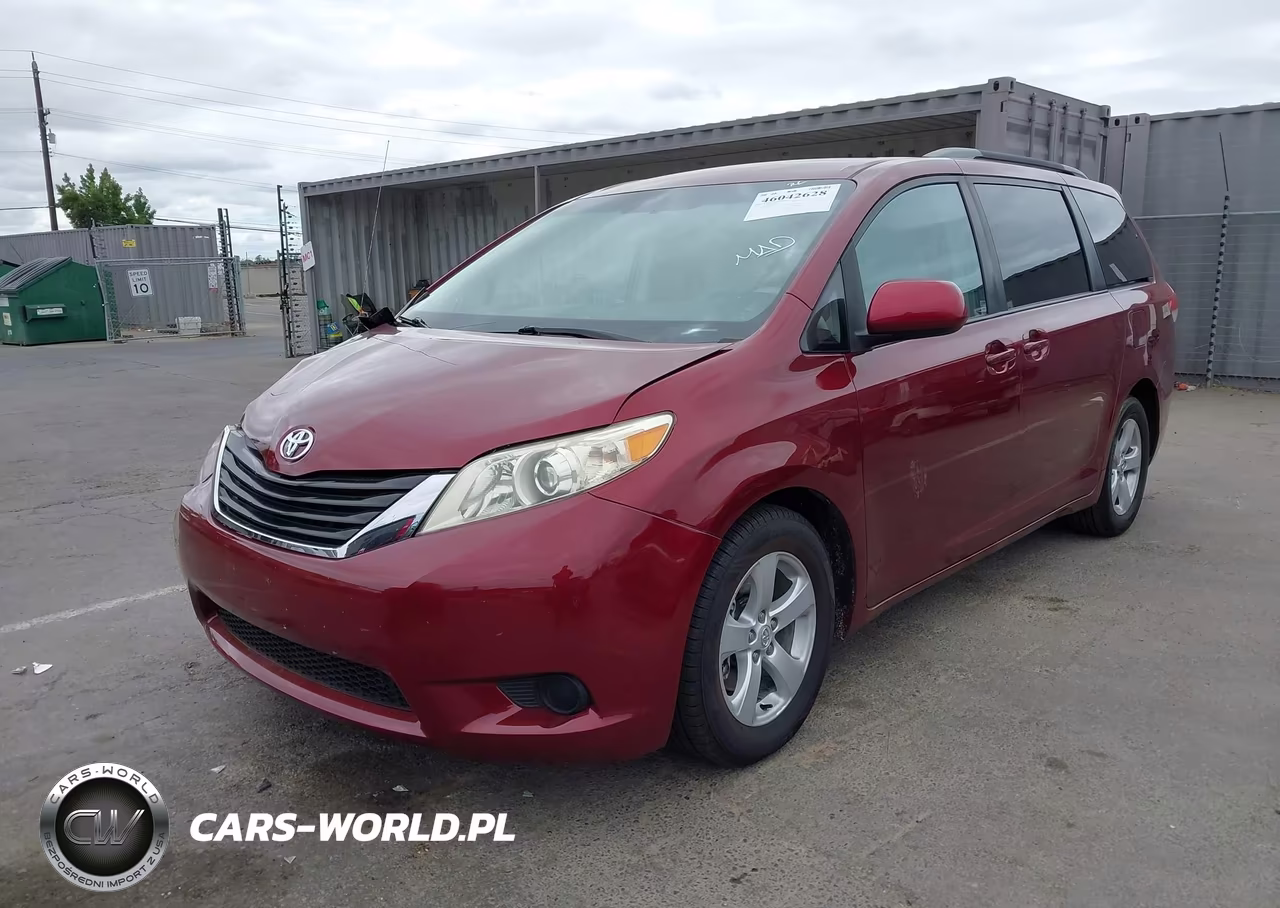 2011 Toyota Sienna Le V6 VIN:5TDKK3DC0BS092543 - 2