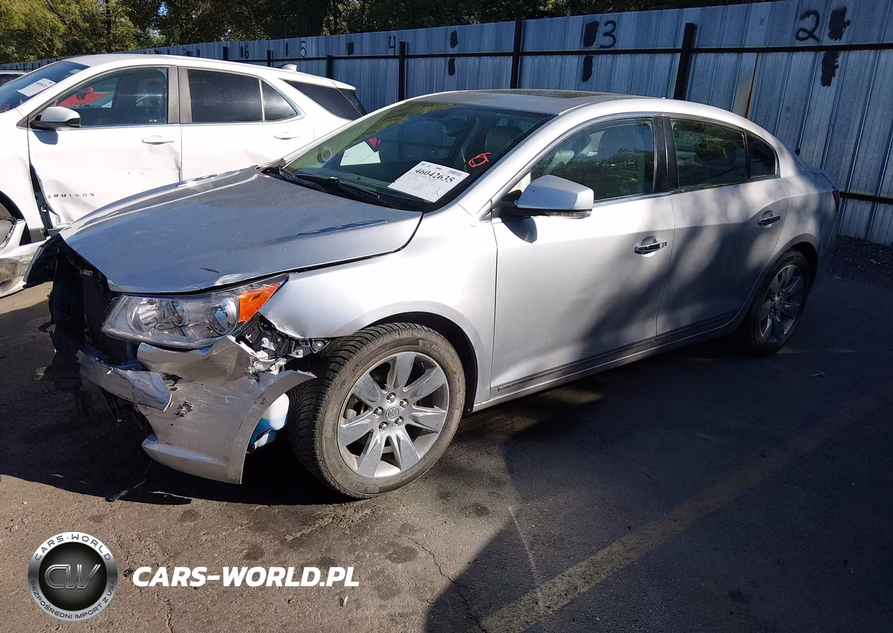 2010 Buick Lacrosse Cxs VIN:1G4GE5EVXAF228938 - 2