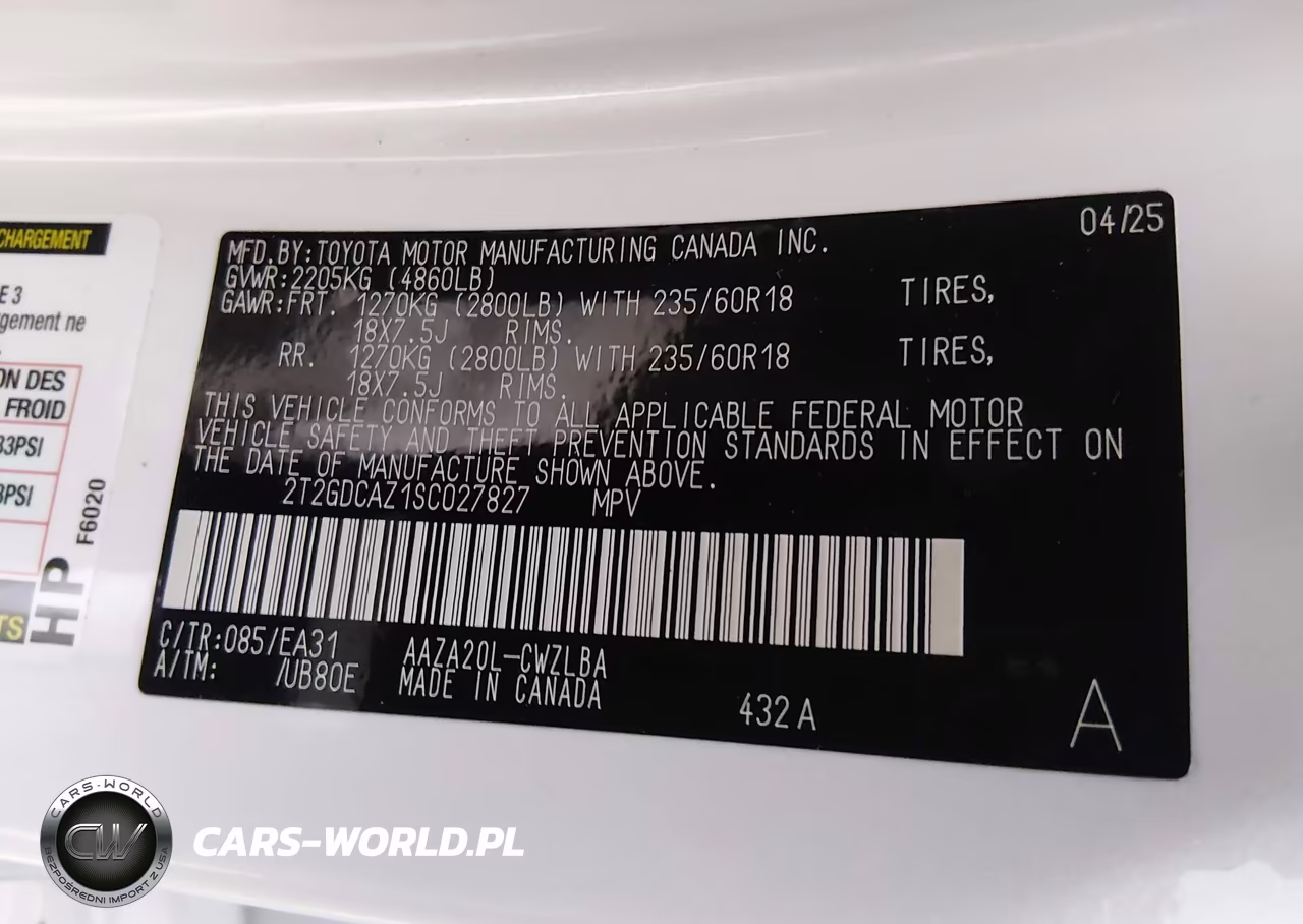 2025 Lexus Nx 250 Premium VIN:2T2GDCAZ1SC027827 - 9