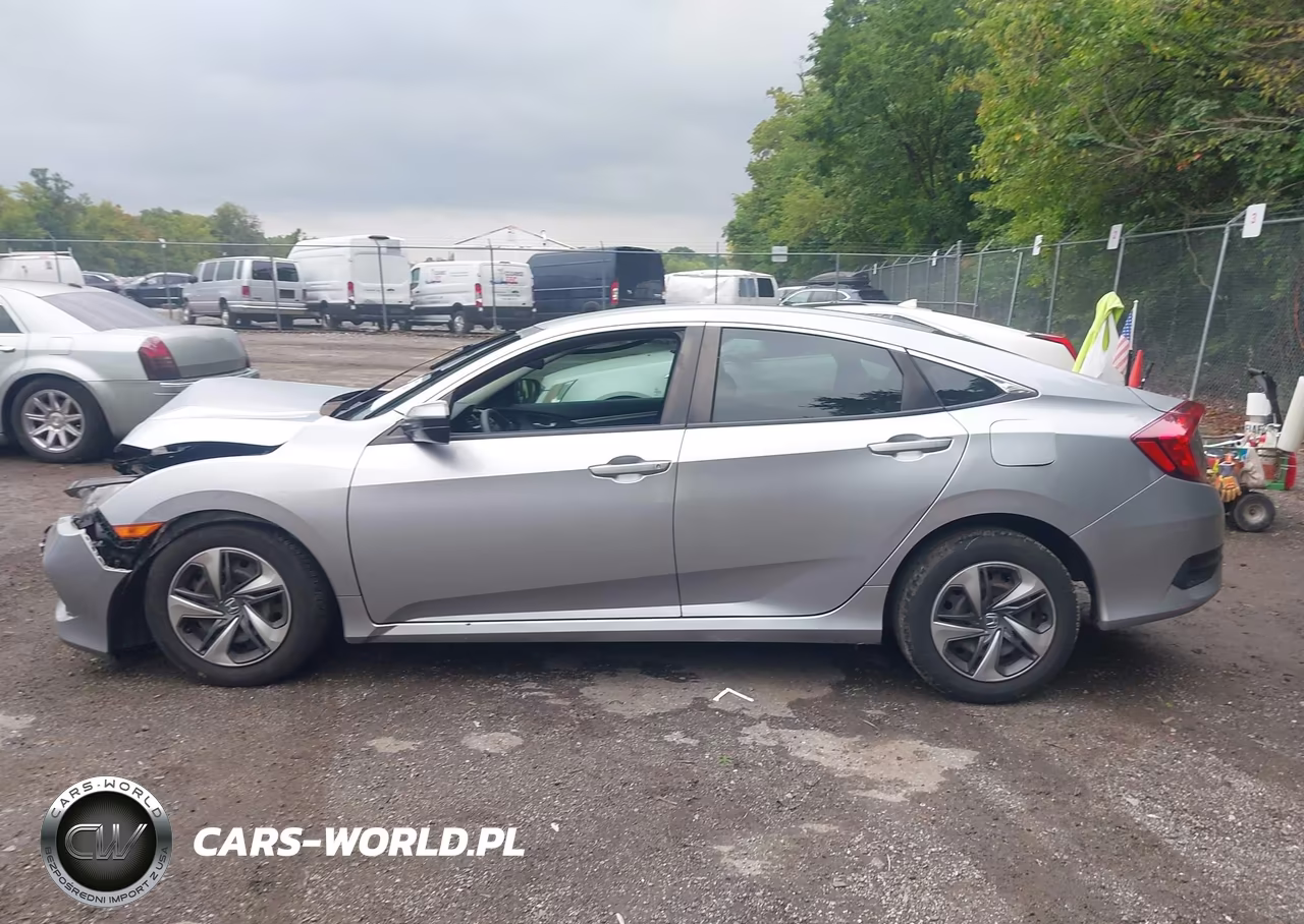 2020 Honda Civic Lx VIN:2HGFC2F6XLH597815 - 14