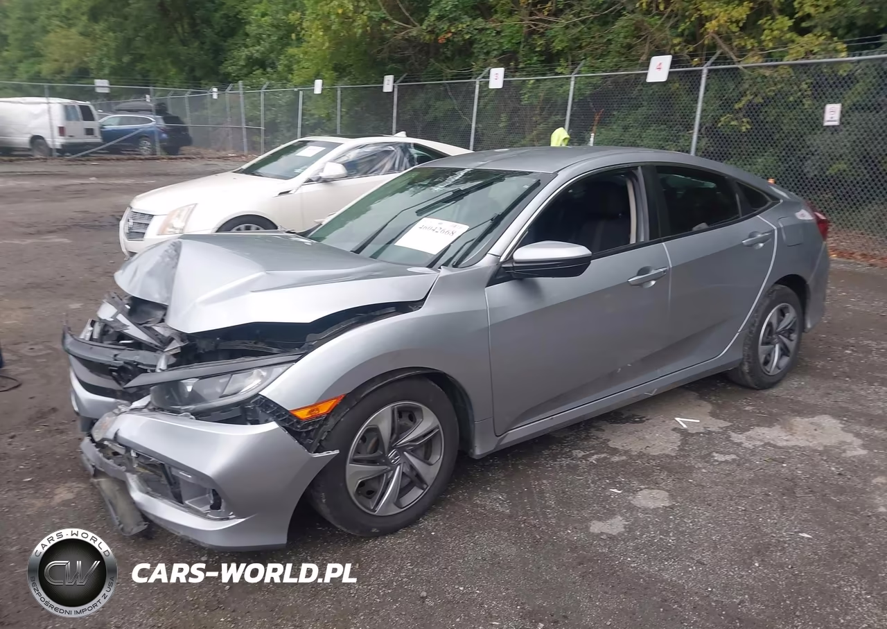 2020 Honda Civic Lx VIN:2HGFC2F6XLH597815 - 2