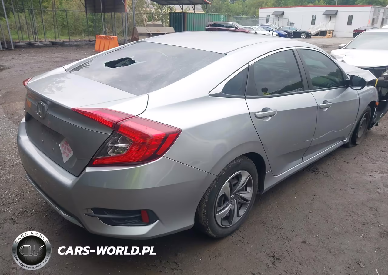 2020 Honda Civic Lx VIN:2HGFC2F6XLH597815 - 4