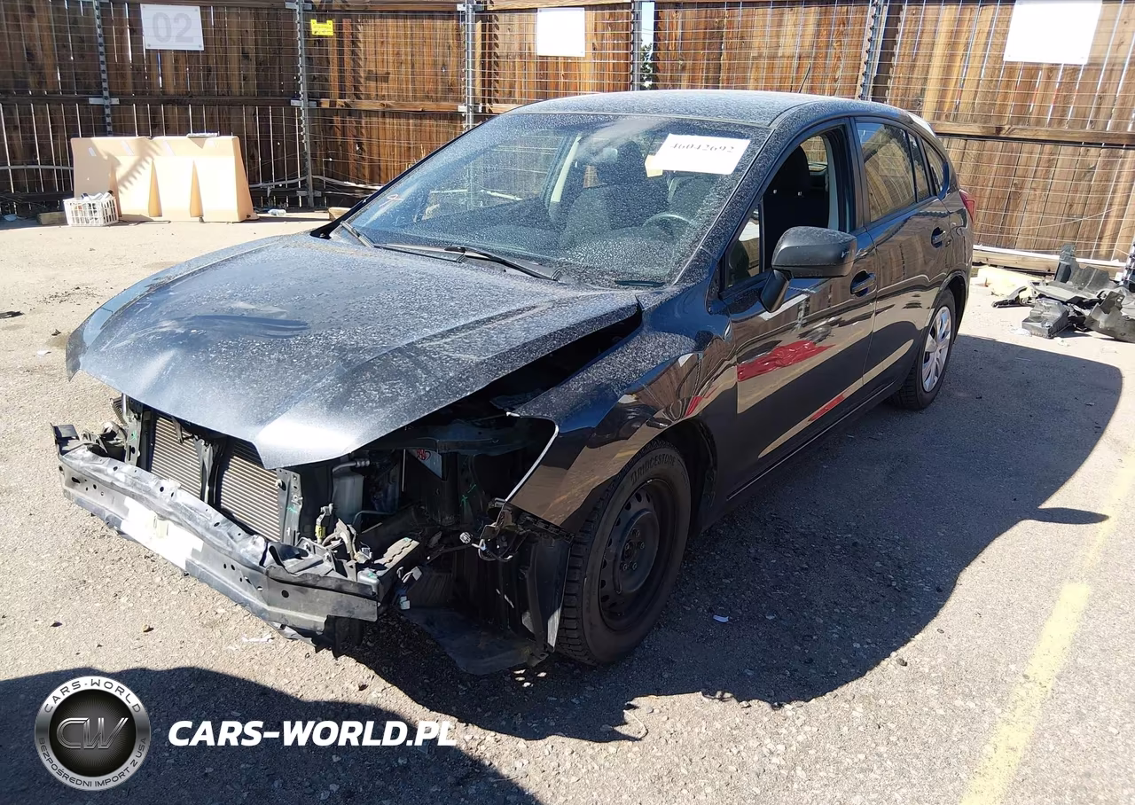 2015 Subaru Impreza 2.0I VIN:JF1GPAA63F9215871 - 2
