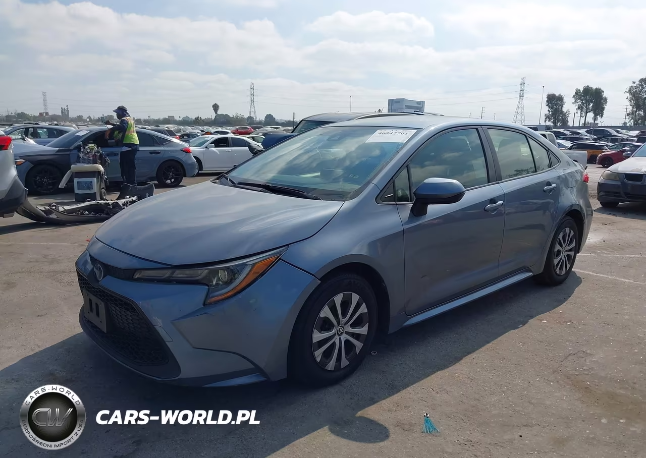 2022 Toyota Corolla Hybrid Le VIN:JTDEAMDE8NJ045124 - 2