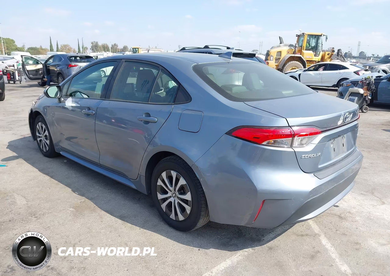 2022 Toyota Corolla Hybrid Le VIN:JTDEAMDE8NJ045124 - 3