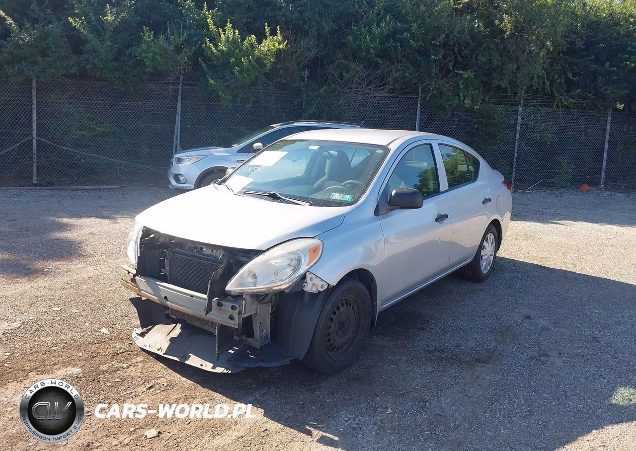2012 Nissan Versa 1.6 S VIN:3N1CN7AP1CL855853 - 2