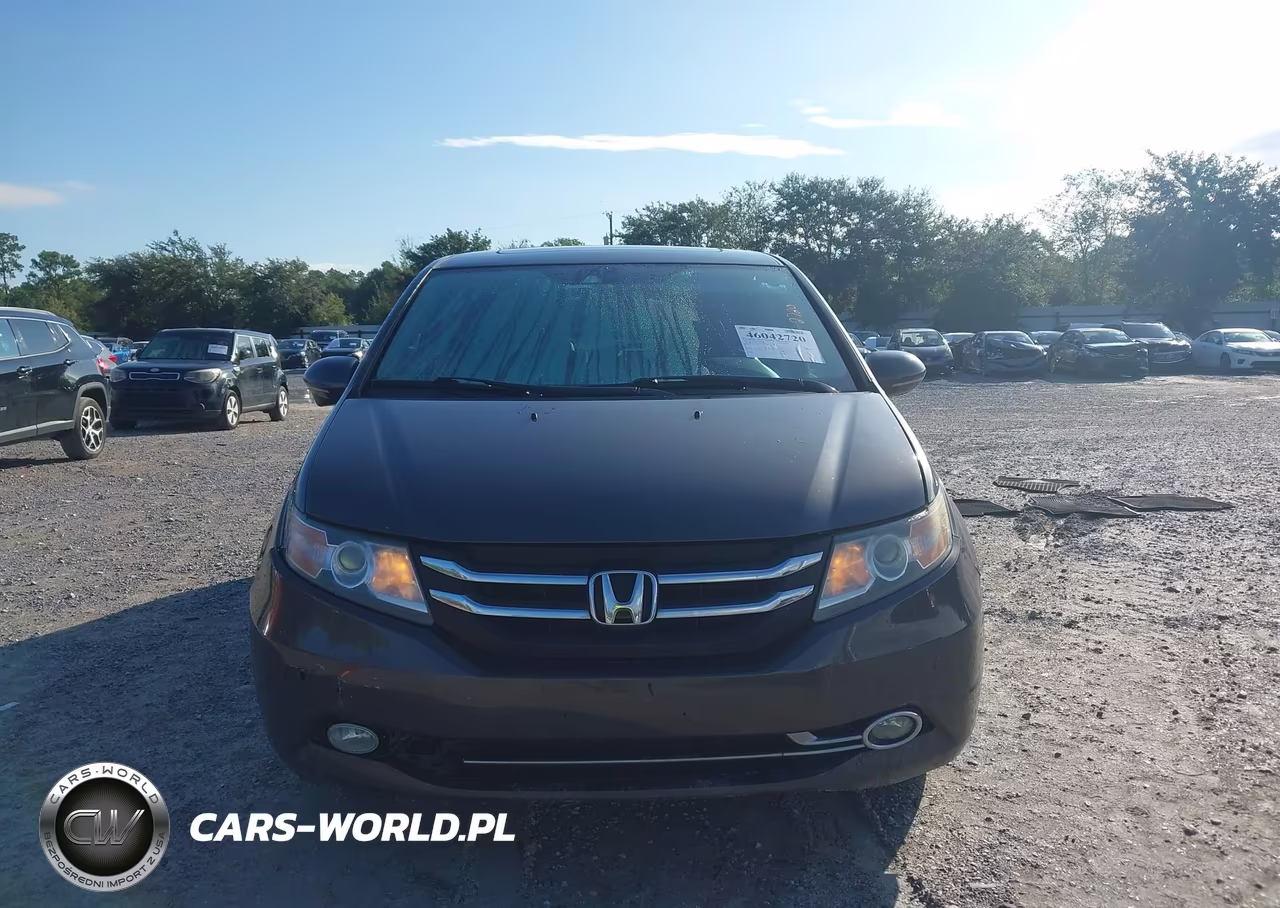 2014 Honda Odyssey Touring-Touring Elite VIN:5FNRL5H96EB047976 - 12