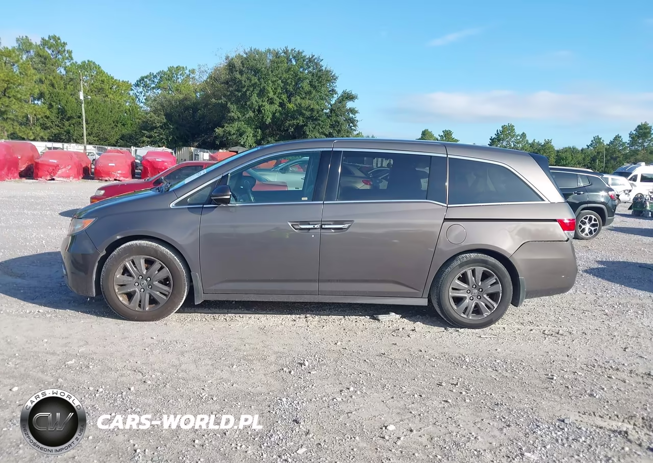 2014 Honda Odyssey Touring-Touring Elite VIN:5FNRL5H96EB047976 - 14