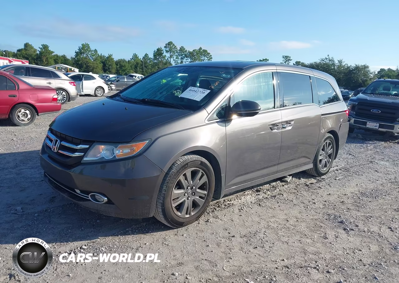 2014 Honda Odyssey Touring-Touring Elite VIN:5FNRL5H96EB047976 - 2