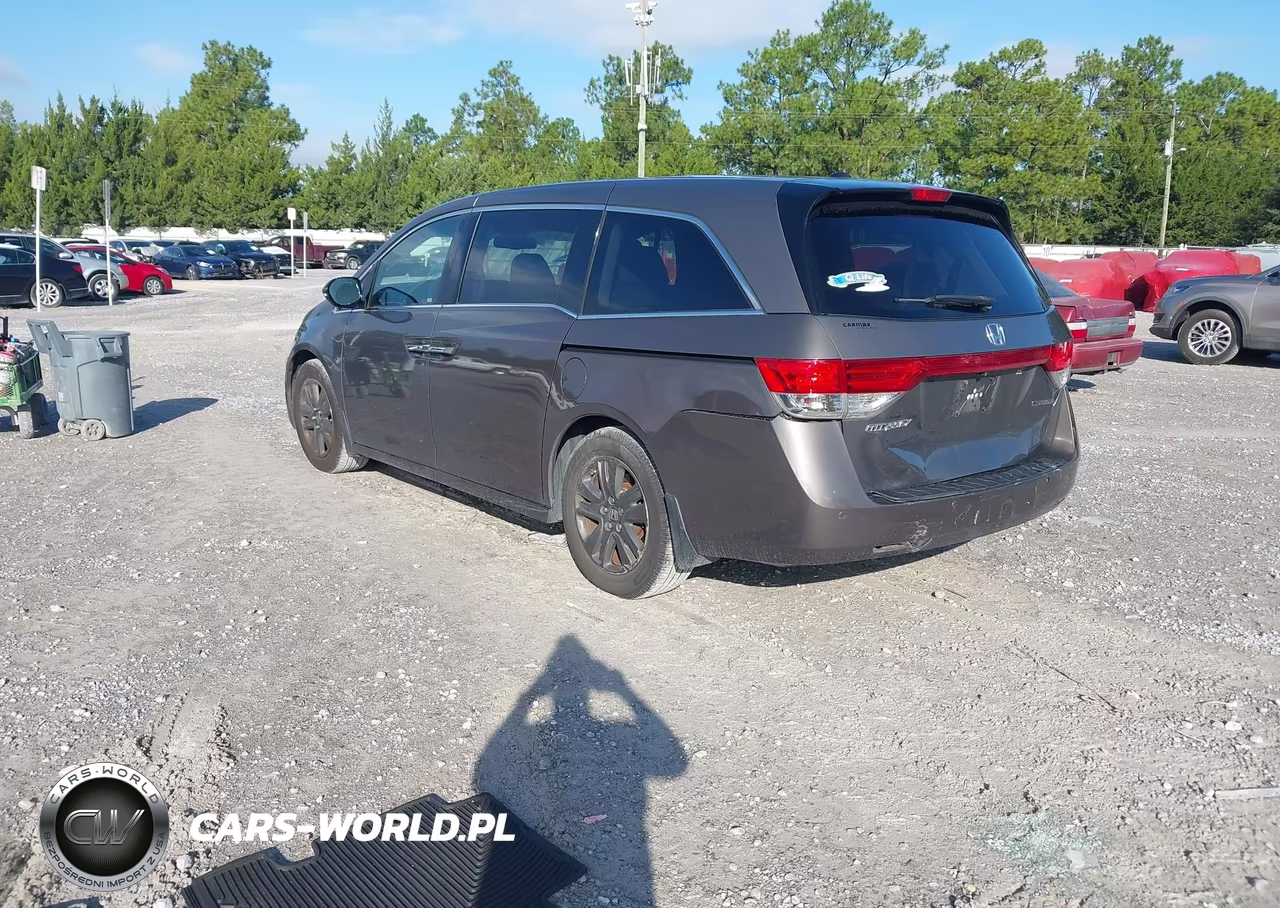 2014 Honda Odyssey Touring-Touring Elite VIN:5FNRL5H96EB047976 - 3