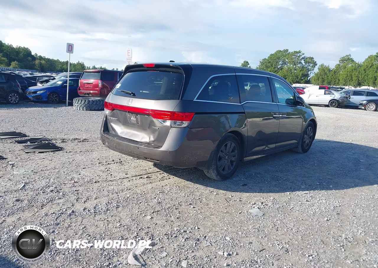 2014 Honda Odyssey Touring-Touring Elite VIN:5FNRL5H96EB047976 - 4