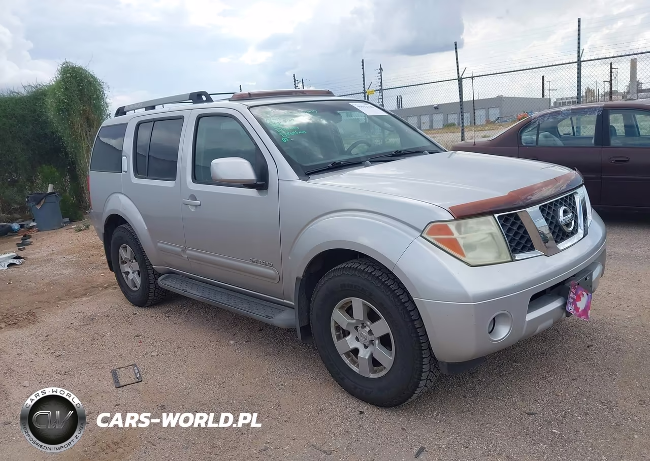2005 Nissan Pathfinder Se Off-Road