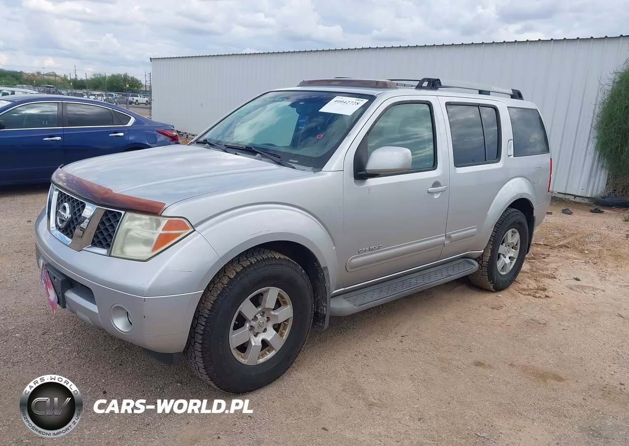 2005 Nissan Pathfinder Se Off-Road VIN:5N1AR18WX5C748507 - 2
