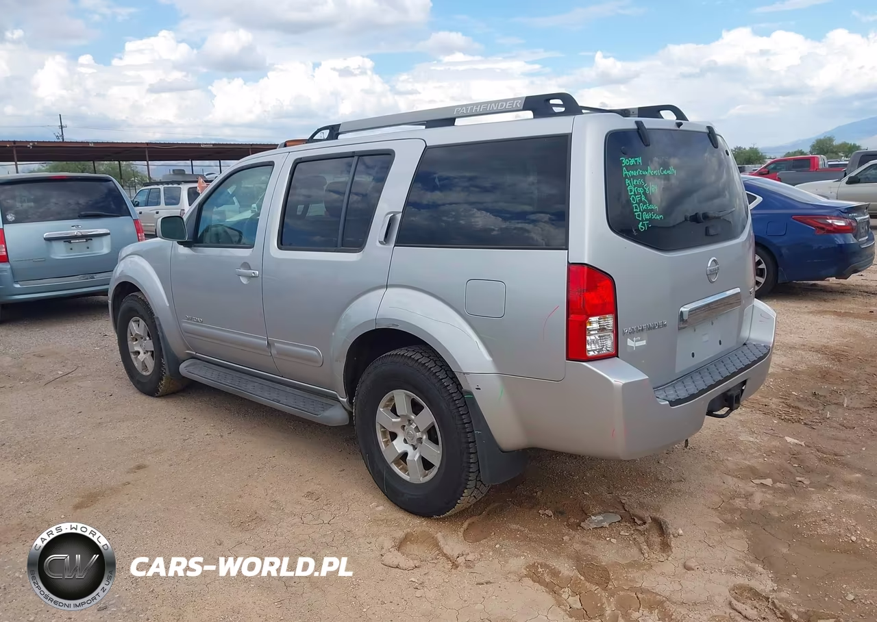 2005 Nissan Pathfinder Se Off-Road VIN:5N1AR18WX5C748507 - 3