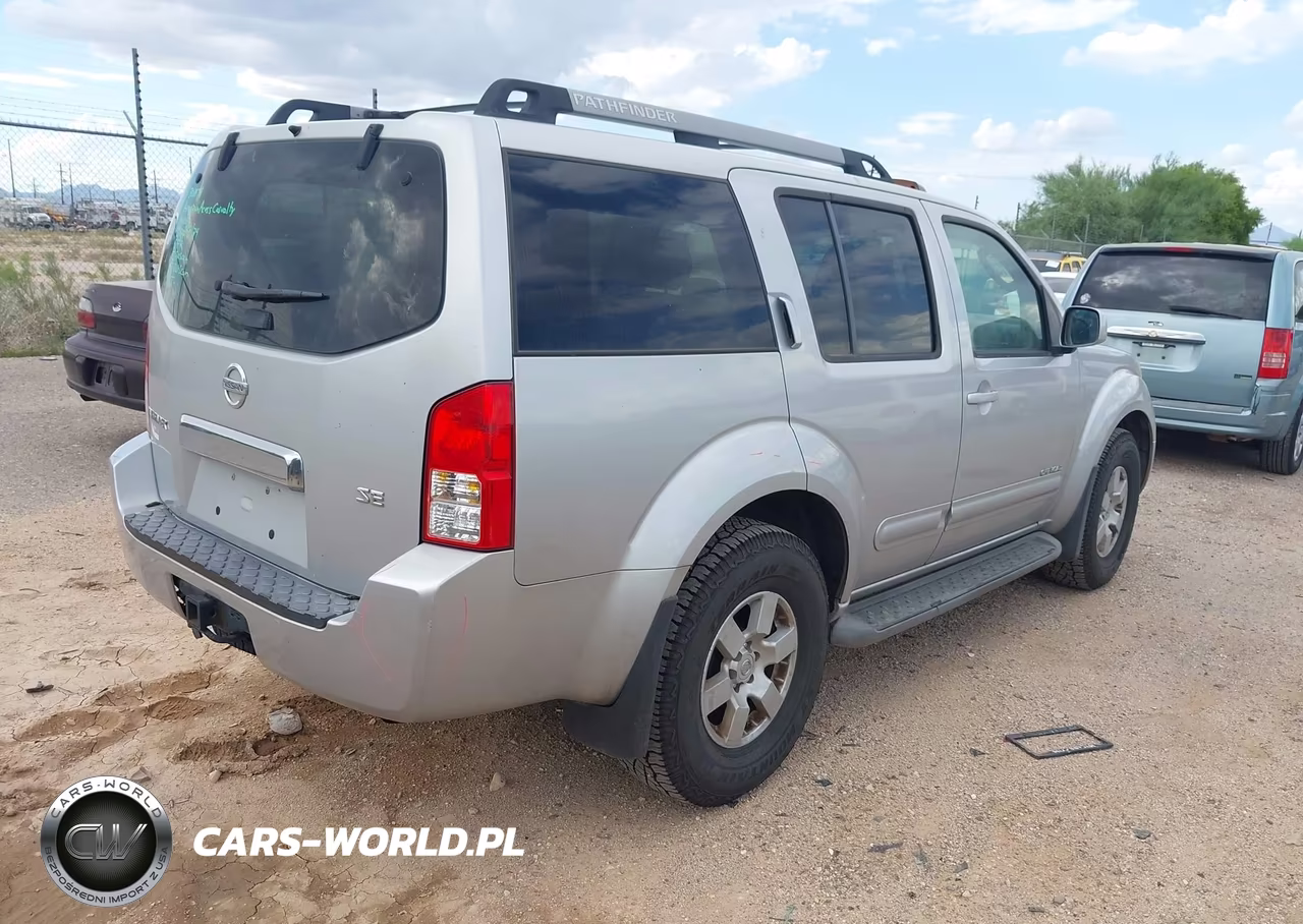 2005 Nissan Pathfinder Se Off-Road VIN:5N1AR18WX5C748507 - 4