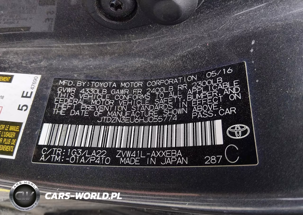 2017 Toyota Prius V Five VIN:JTDZN3EU6HJ055774 - 9