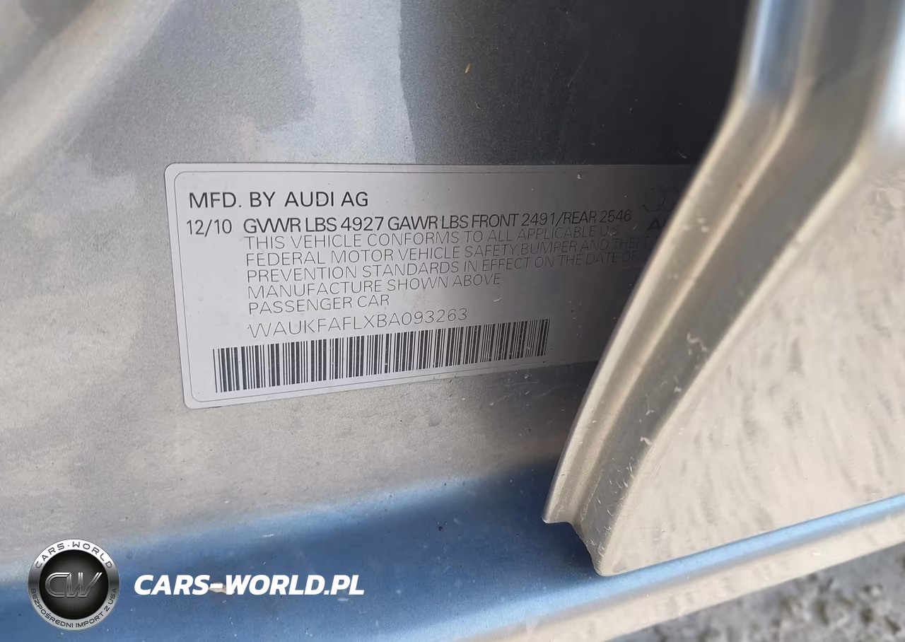 2011 Audi A4 2.0T Premium VIN:WAUKFAFLXBA093263 - 9