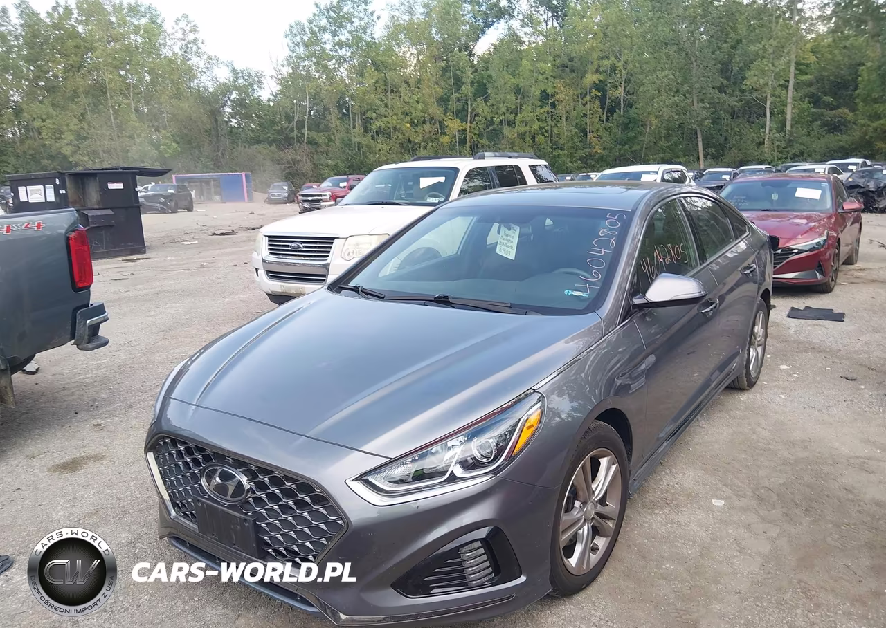 2018 Hyundai Sonata Sport+ VIN:5NPE34AF8JH708184 - 2