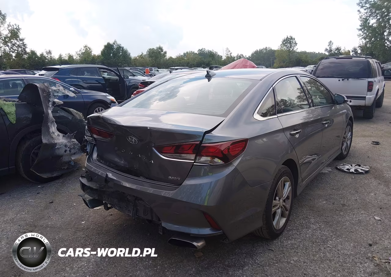 2018 Hyundai Sonata Sport+ VIN:5NPE34AF8JH708184 - 4