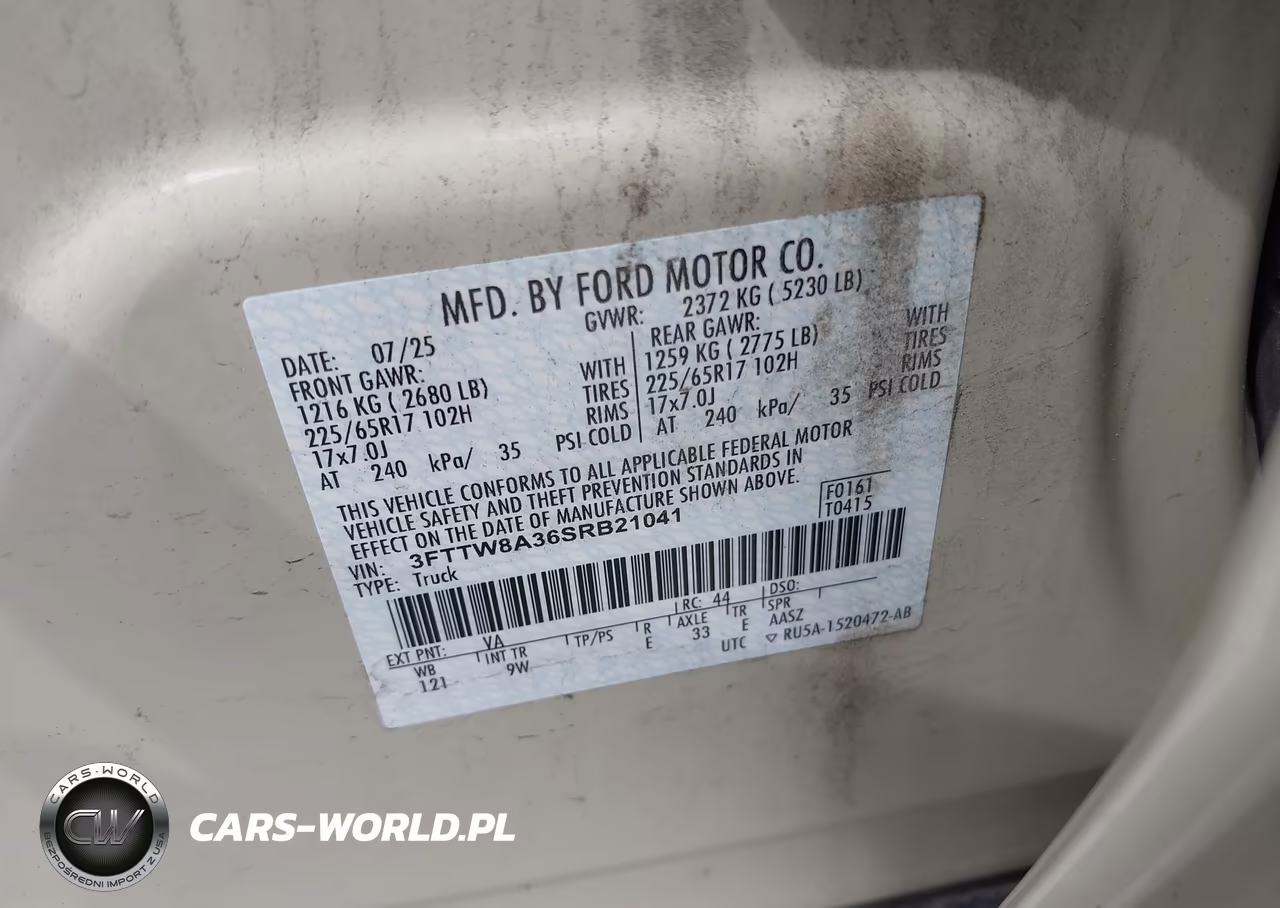 2025 Ford Maverick Xl VIN:3FTTW8A36SRB21041 - 9