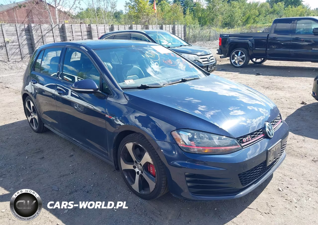 2017 Volkswagen Golf Gti Se 4-Door VIN:3VW547AUXHM004292 - 1