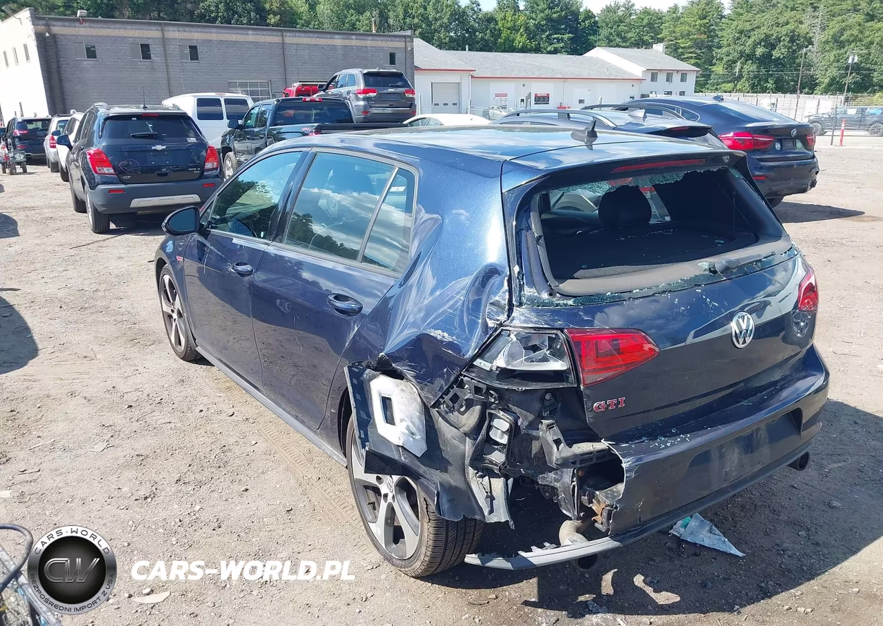 2017 Volkswagen Golf Gti Se 4-Door VIN:3VW547AUXHM004292 - 3
